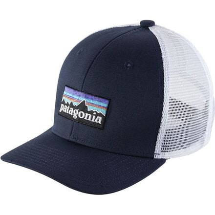 Trucker Cap - Children's Patagonia, P-6 Logo/Navy Blue