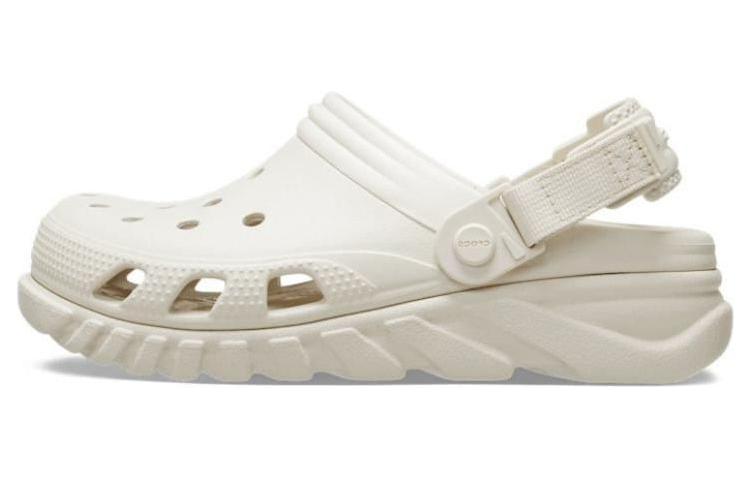 Crocs Duet Max Clogs Unisex Clogs, White