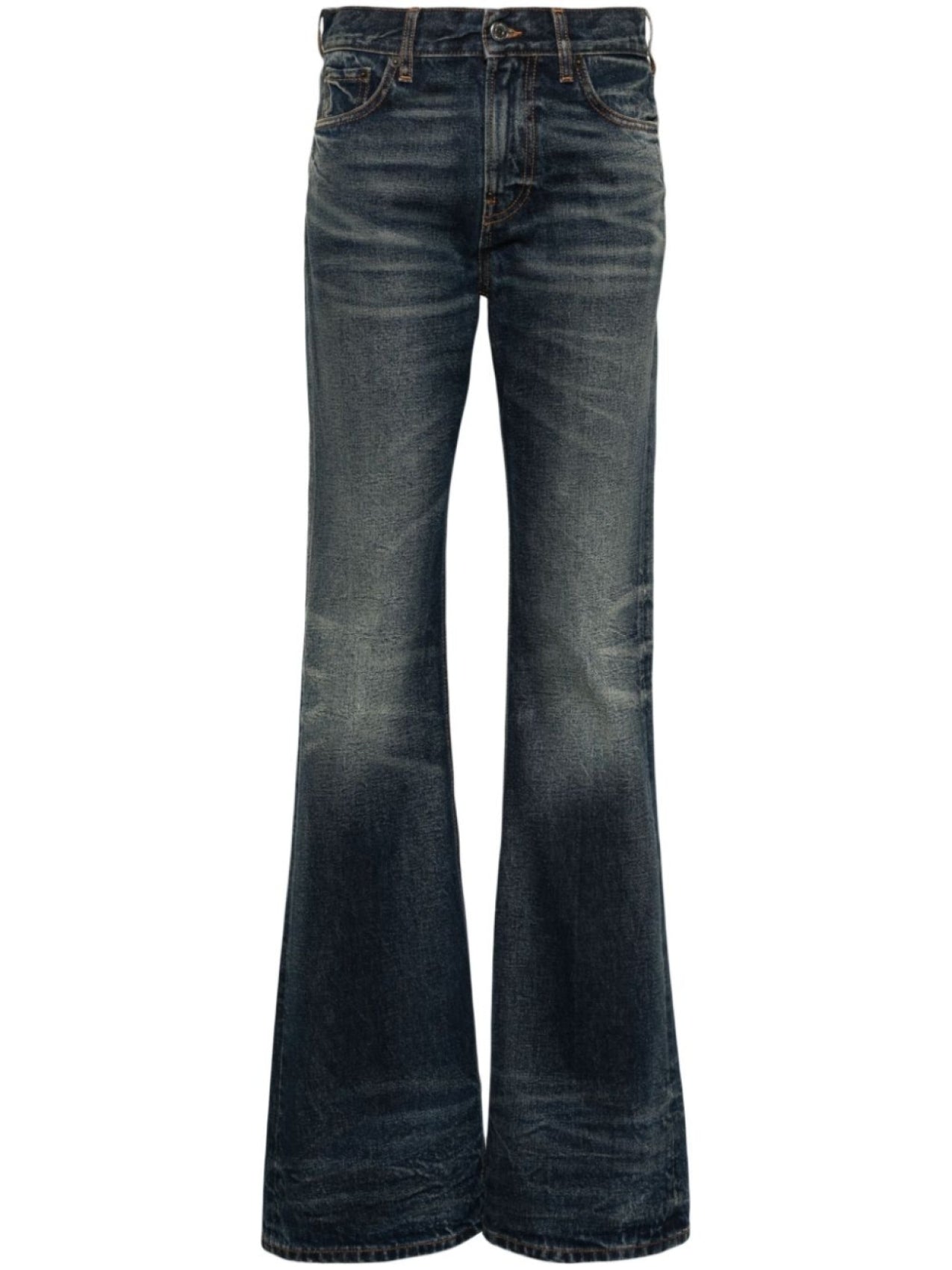 Haikure Flora Flared Jeans Blue