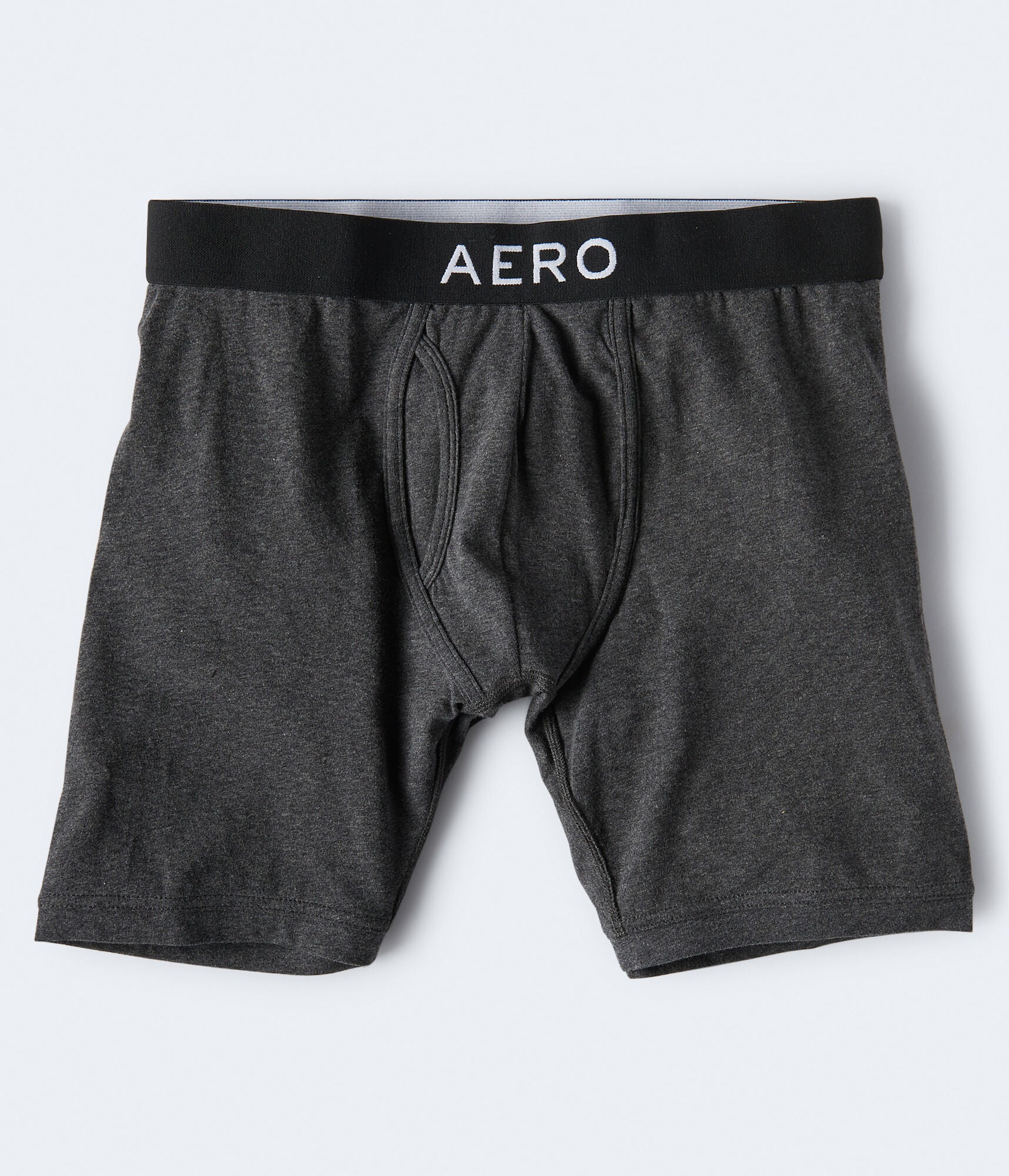 Aeropostale long knit boxers, gray