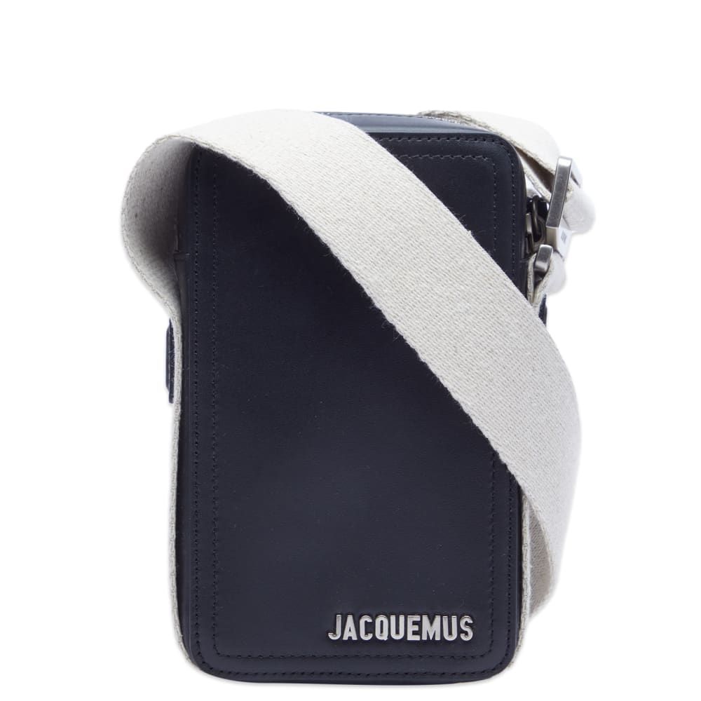 Jacquemus La Cuerda Vertical Crossbody Bag, Black