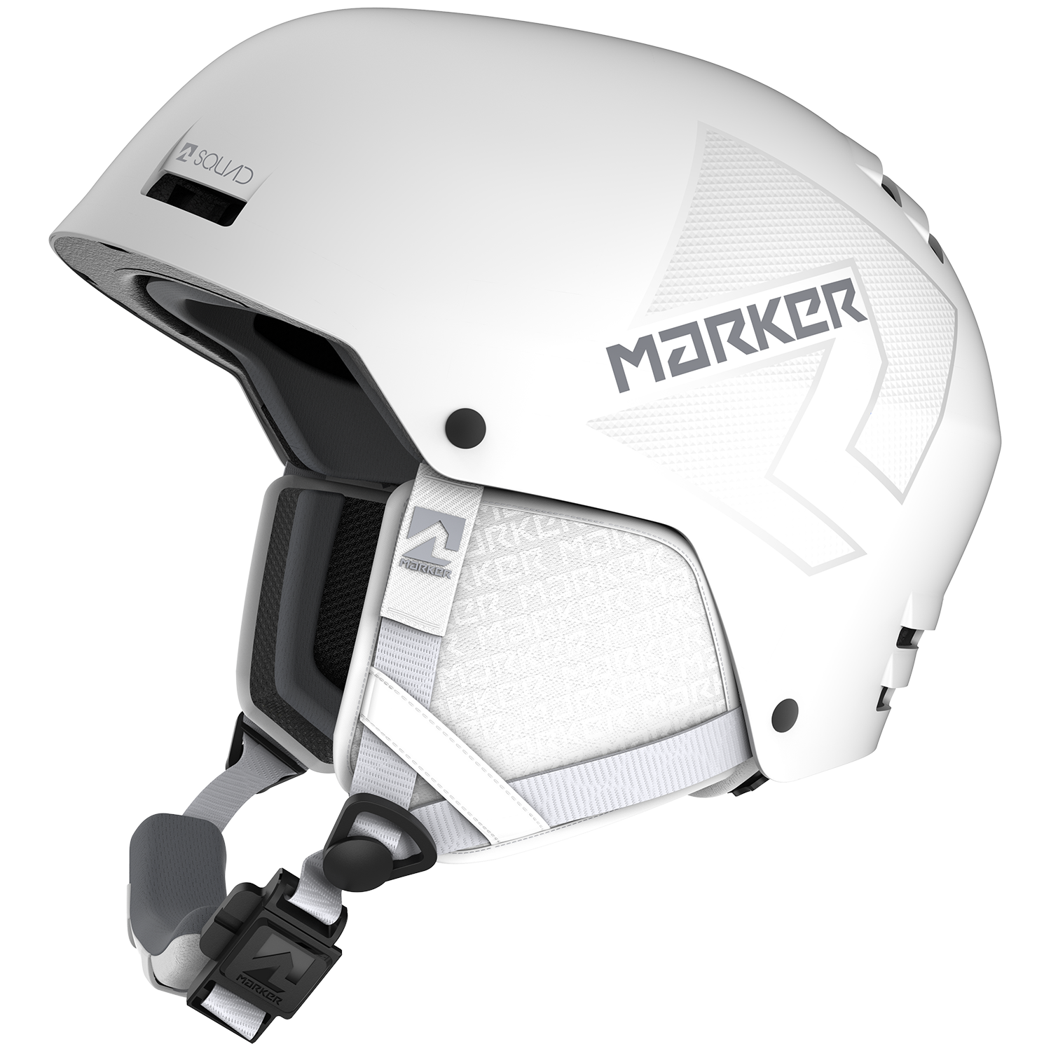 Ski helmet Squad Marker, white