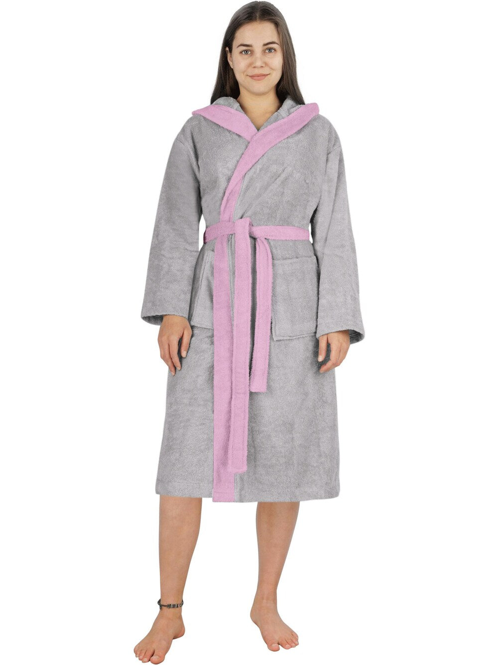 Normani long robe, stone