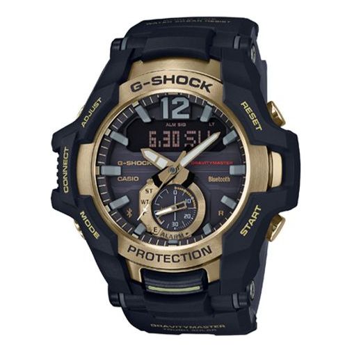 CASIO G-Shock Gravitymaster 'Black Gold' watch, black