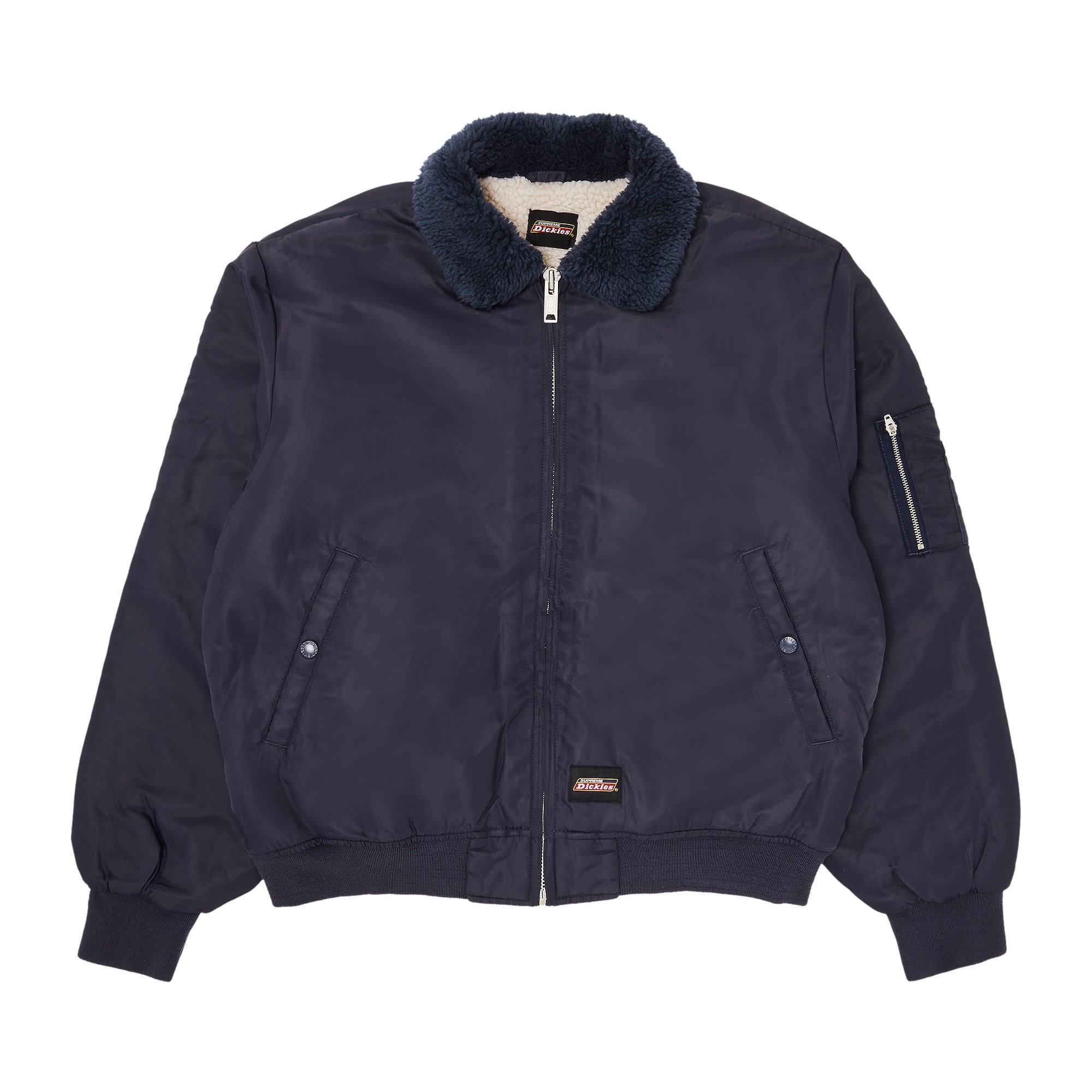 Supreme x Dickies Fur Collar Bomber, Navy