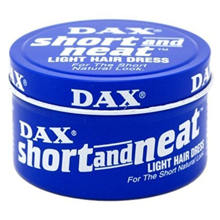 Short and Neat Lightweight Hair Dress, 3.5 oz, Dax