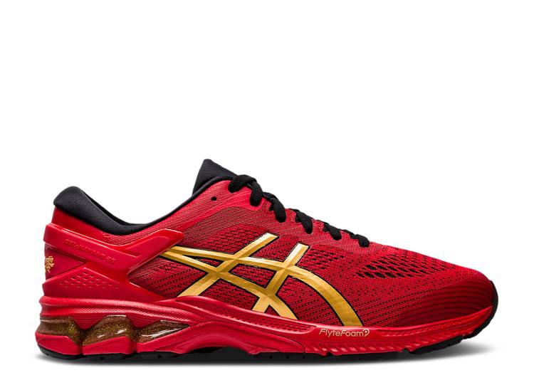 ASICS GEL KAYANO 26 'LUCKY' sneakers, red