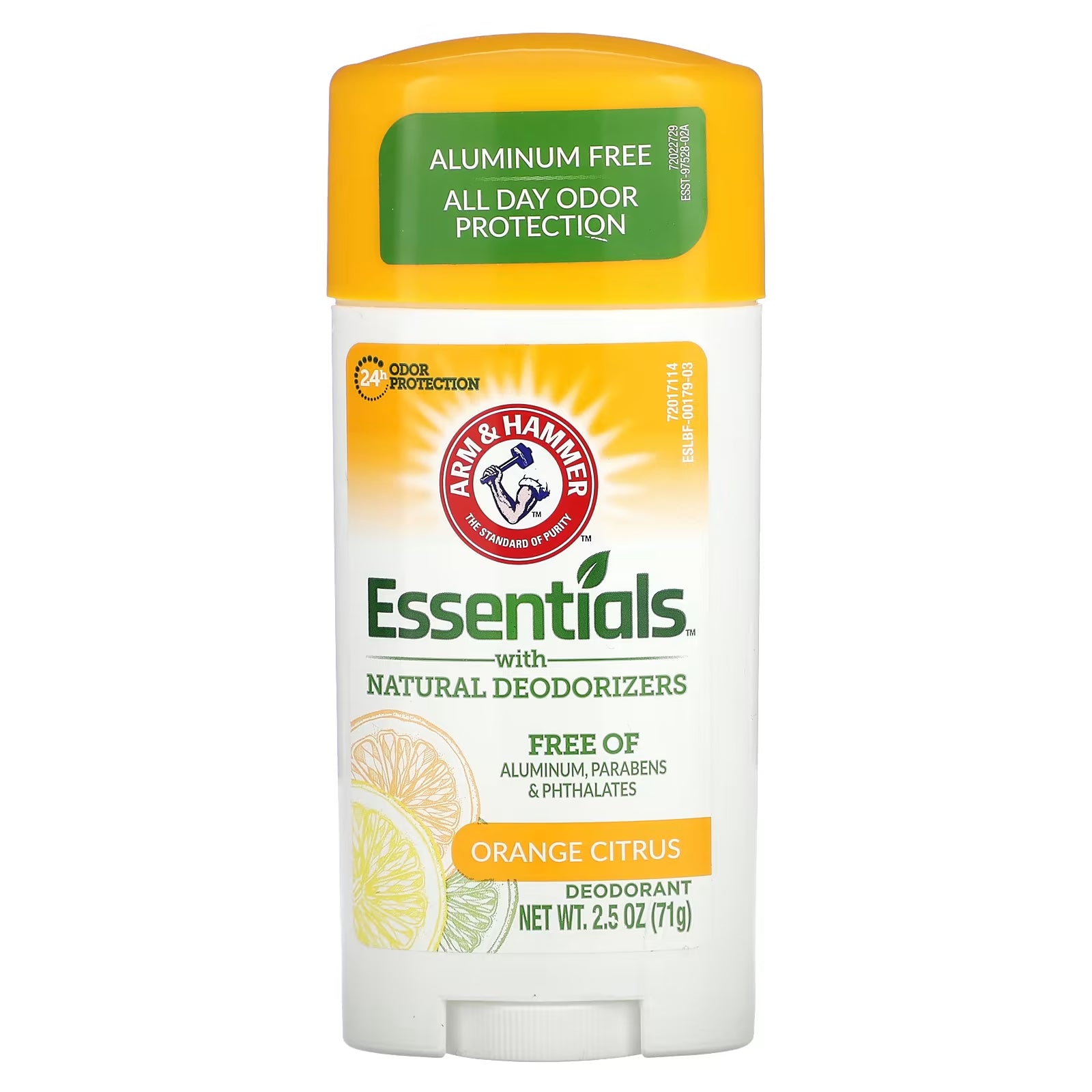 Arm & Hammer Essentials Deodorant Citrus Orange, 71 g.