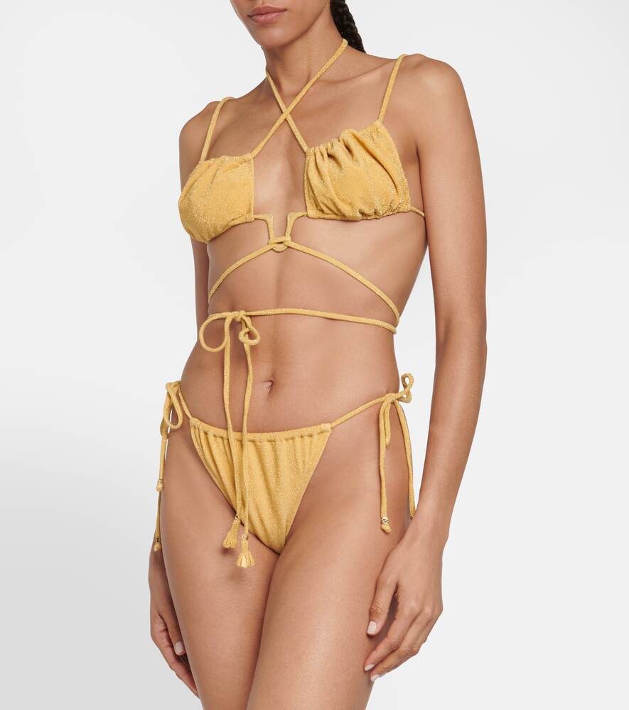 Chili BANANHOT bikini bottom, gold