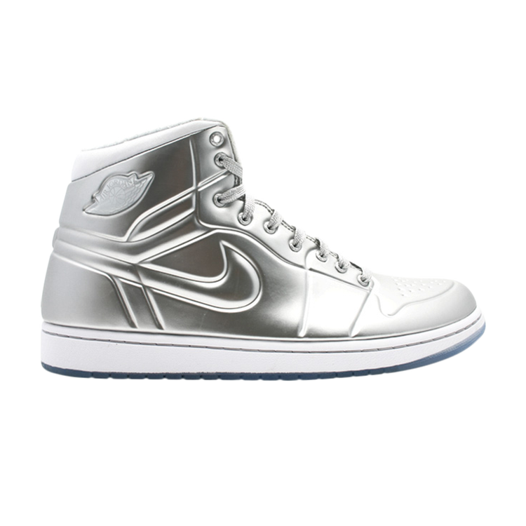 Air Jordan 1 Anodized 'Silver' Sneakers, Silver