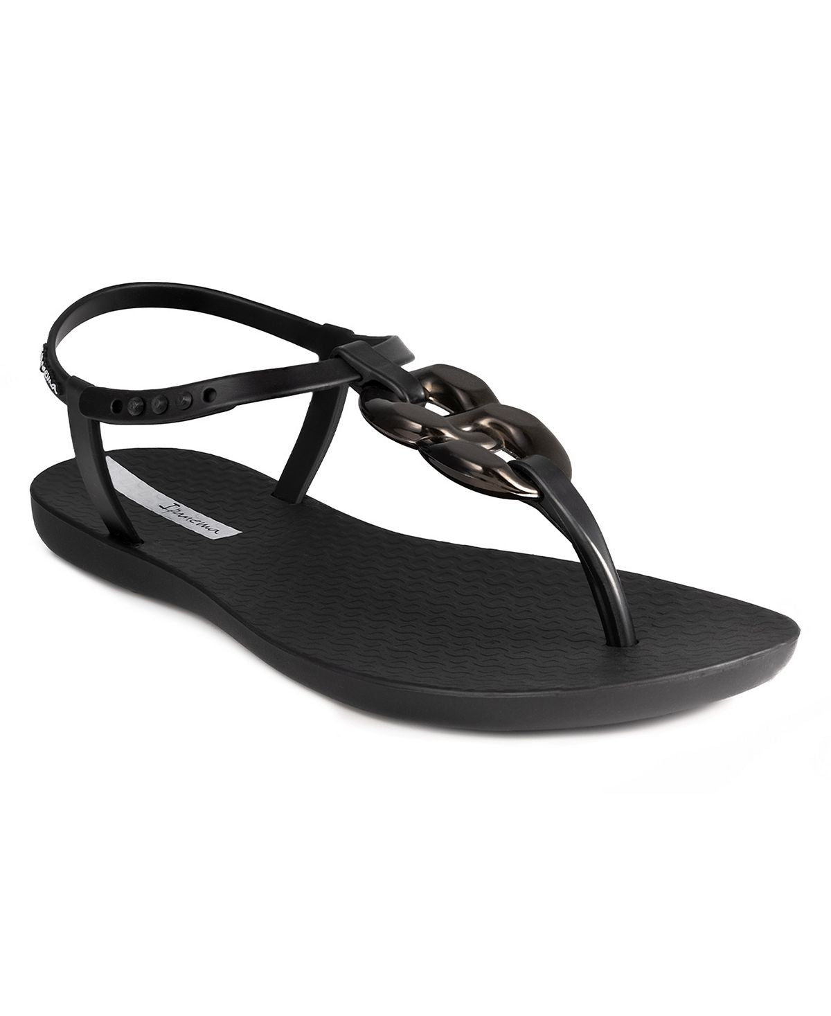 Class Connect Women's Comfort Sandals with T-Strap Ipanema, Black