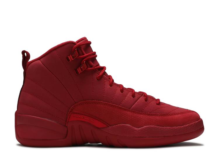 حذاء رياضي AIR JORDAN 12 RETRO GS 'GYM RED'، أحمر