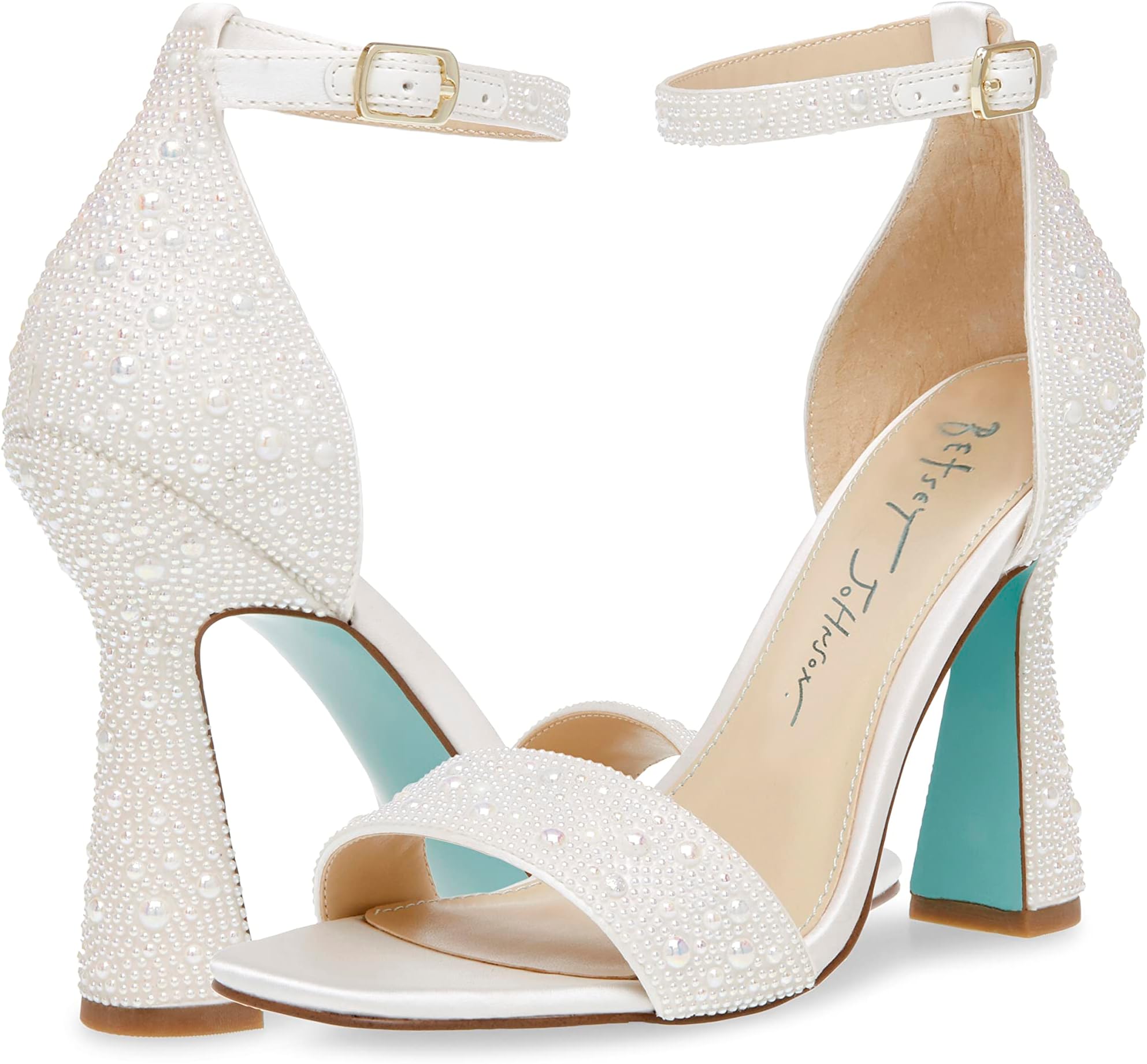 Dani Blue by Betsey Johnson Sandals, Pearl