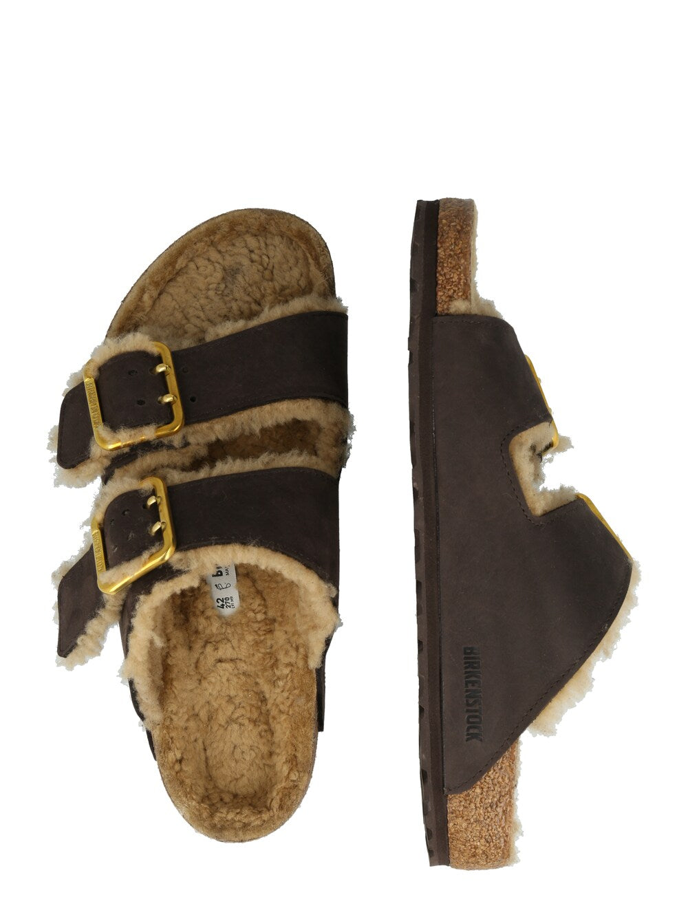 Birkenstock mules, brown