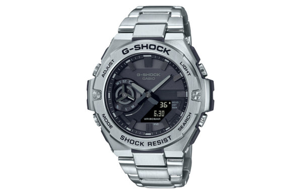 ساعة CASIO G-Shock G-Steel 'Silver'، فضية اللون