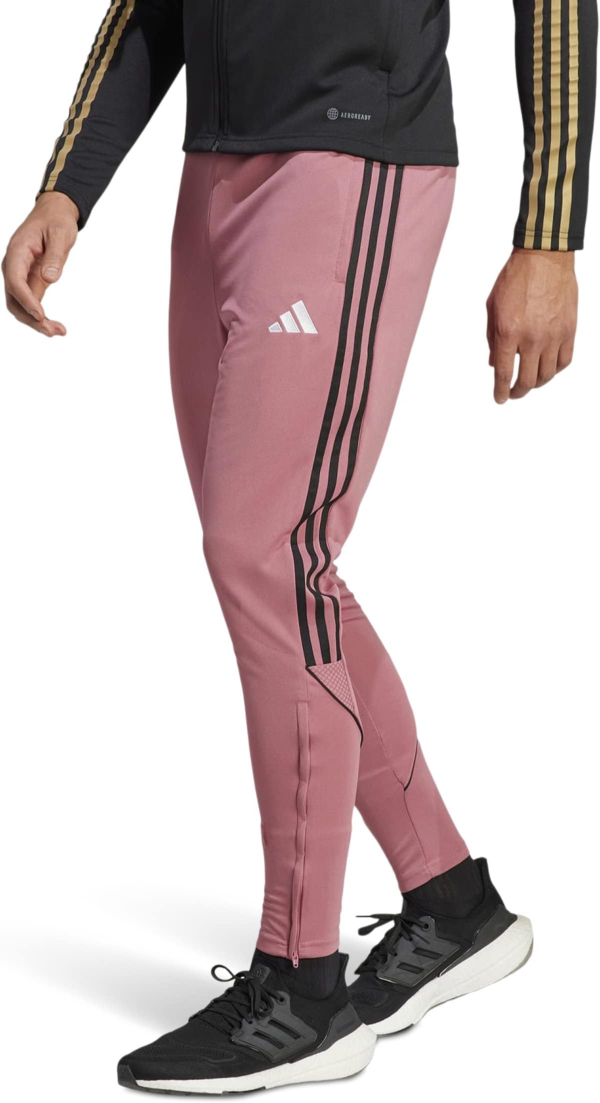 adidas Big & Tall Tiro '23 Pants Pink Strata/Black