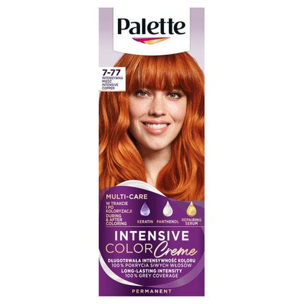 PALETTE Intensiv Color Creme Cream hair dye 7-77 Intense Markenlos