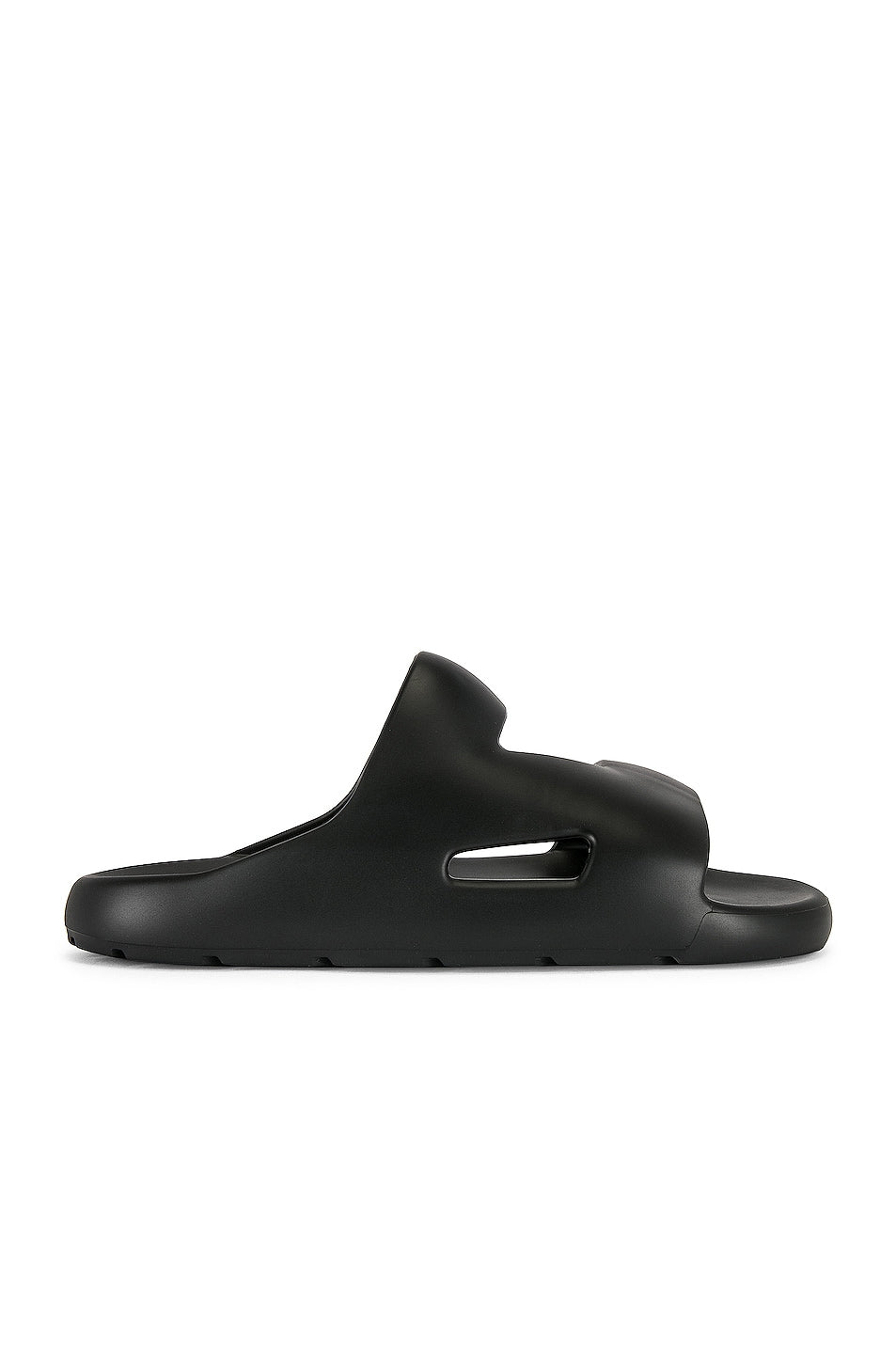 Bottega Veneta Sandal Gel Rubber slides, black