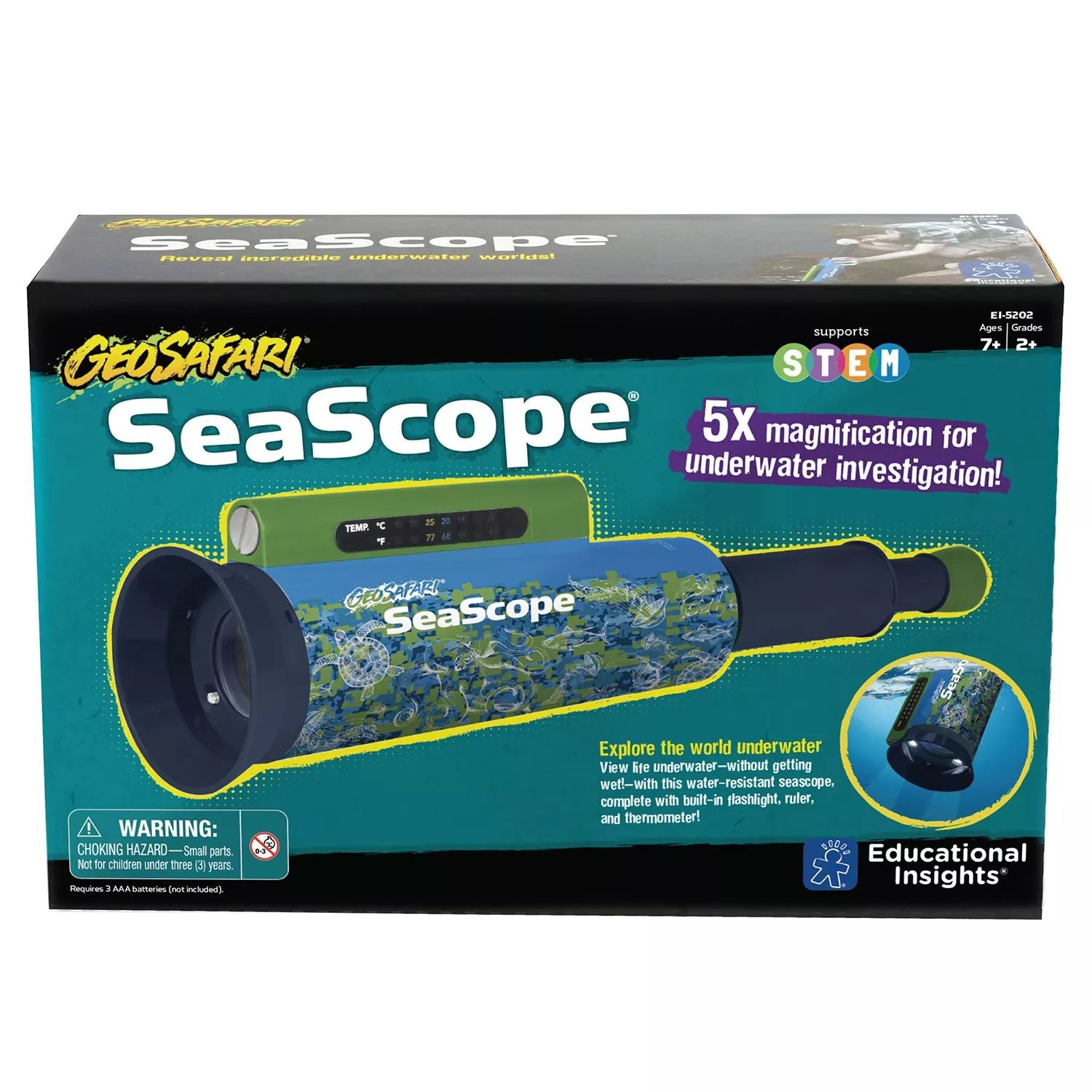 أفكار تعليمية GeoSafari SeaScope رؤى تعليمية