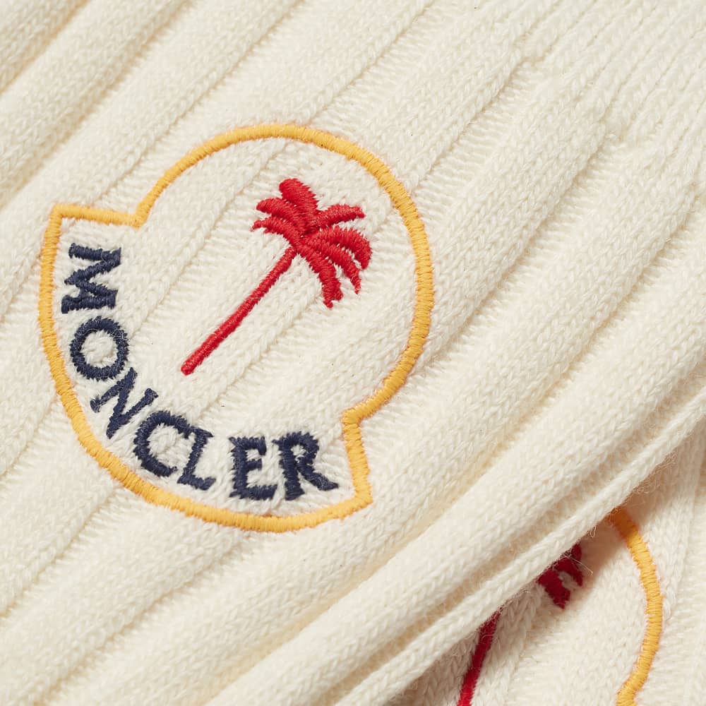 Moncler Genius x Palm Angels socks, white