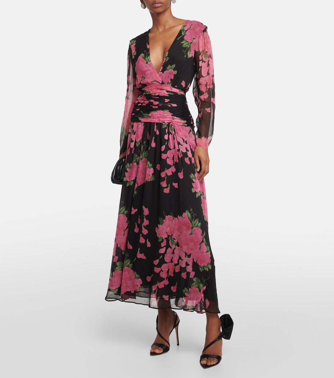 Rixo floral racquel maxi dress, multicolor