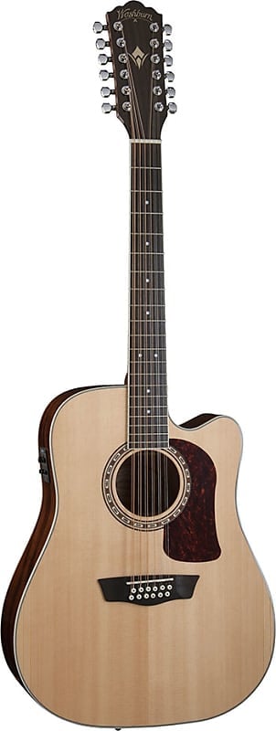 جيتار أكوستيك Washburn Heritage D10SCE-12 وترًا طبيعيًا