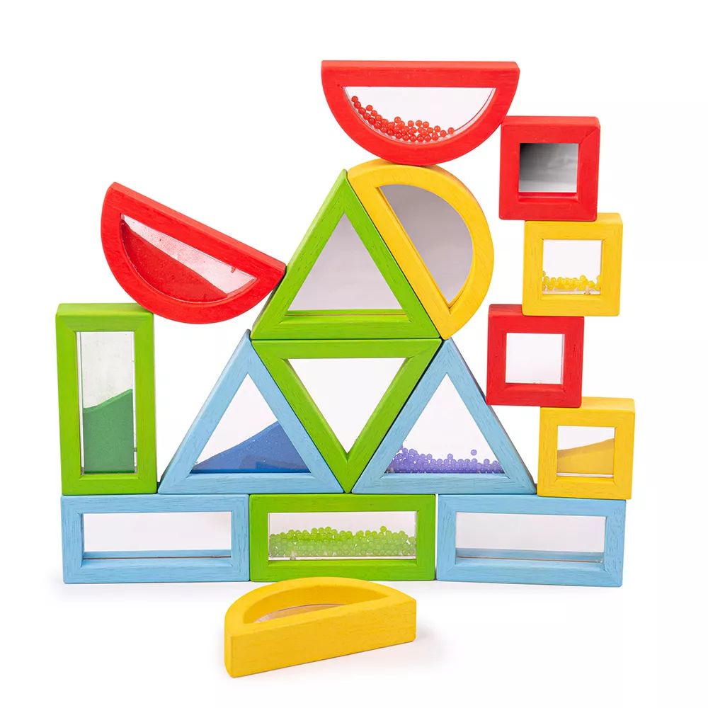 Bigjigs toys, natural sensory shapes BIGJIGS TOYS