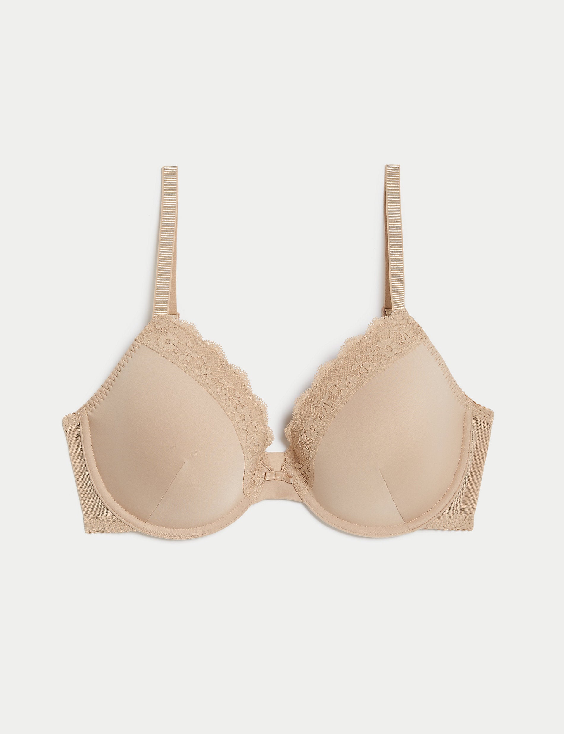 A-E Marks & Spencer Lace Padded Plunge Bra