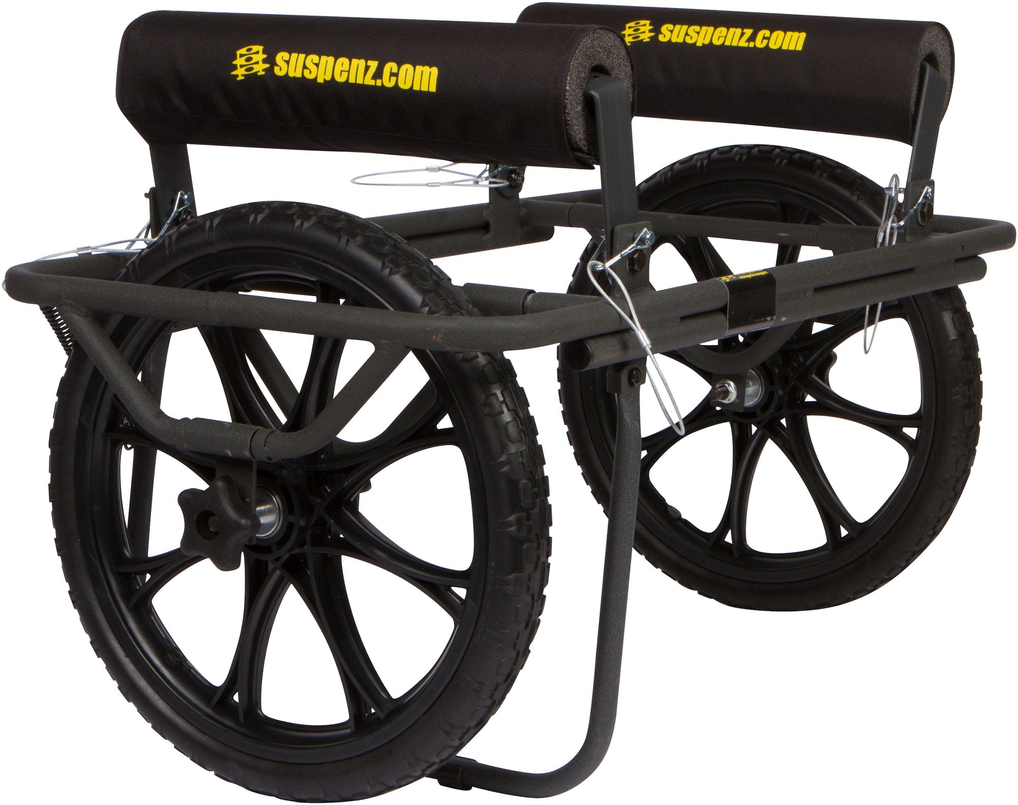 SD Suspenz All Terrain Airless Cart, Black