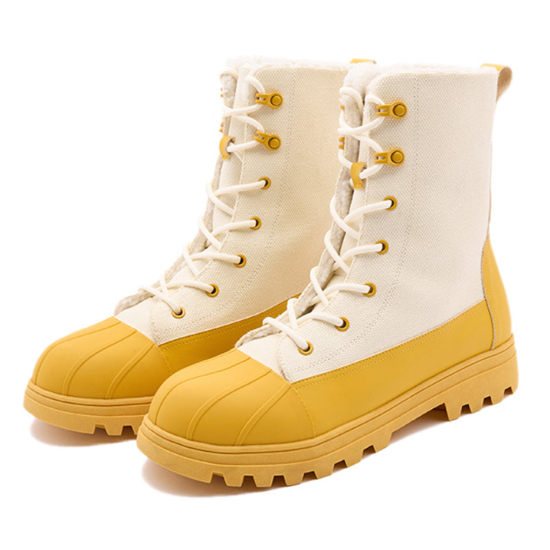 Women's beige boots Native