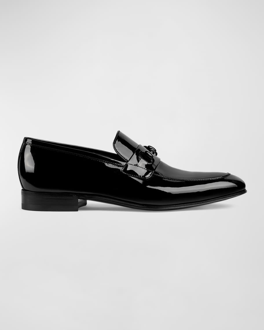 Gucci Men's Ed Loafers in Patent Leather