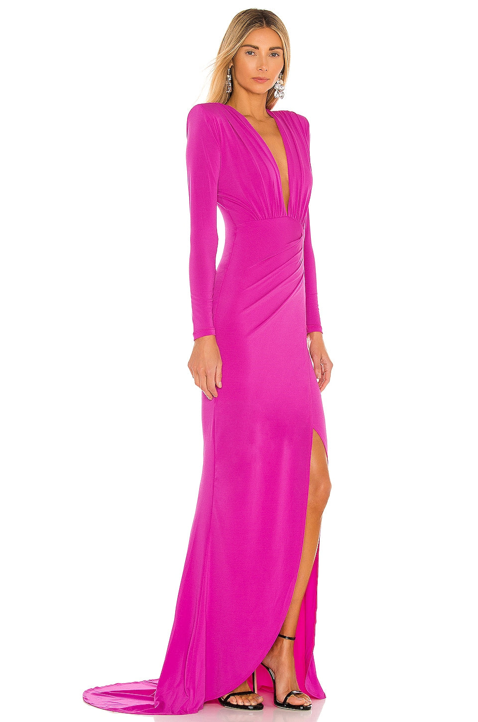 Nookie Farrah Gown Dress, Fuchsia