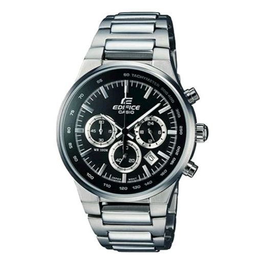 Watch CASIO Male EDIFICE Japan / South Korea Fashion Mens Black Analog, black