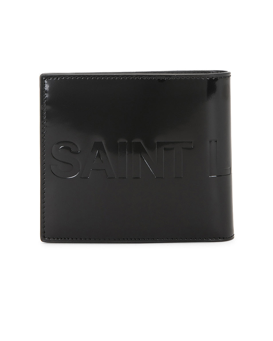 Wallet Saint Laurent Ysl, nero