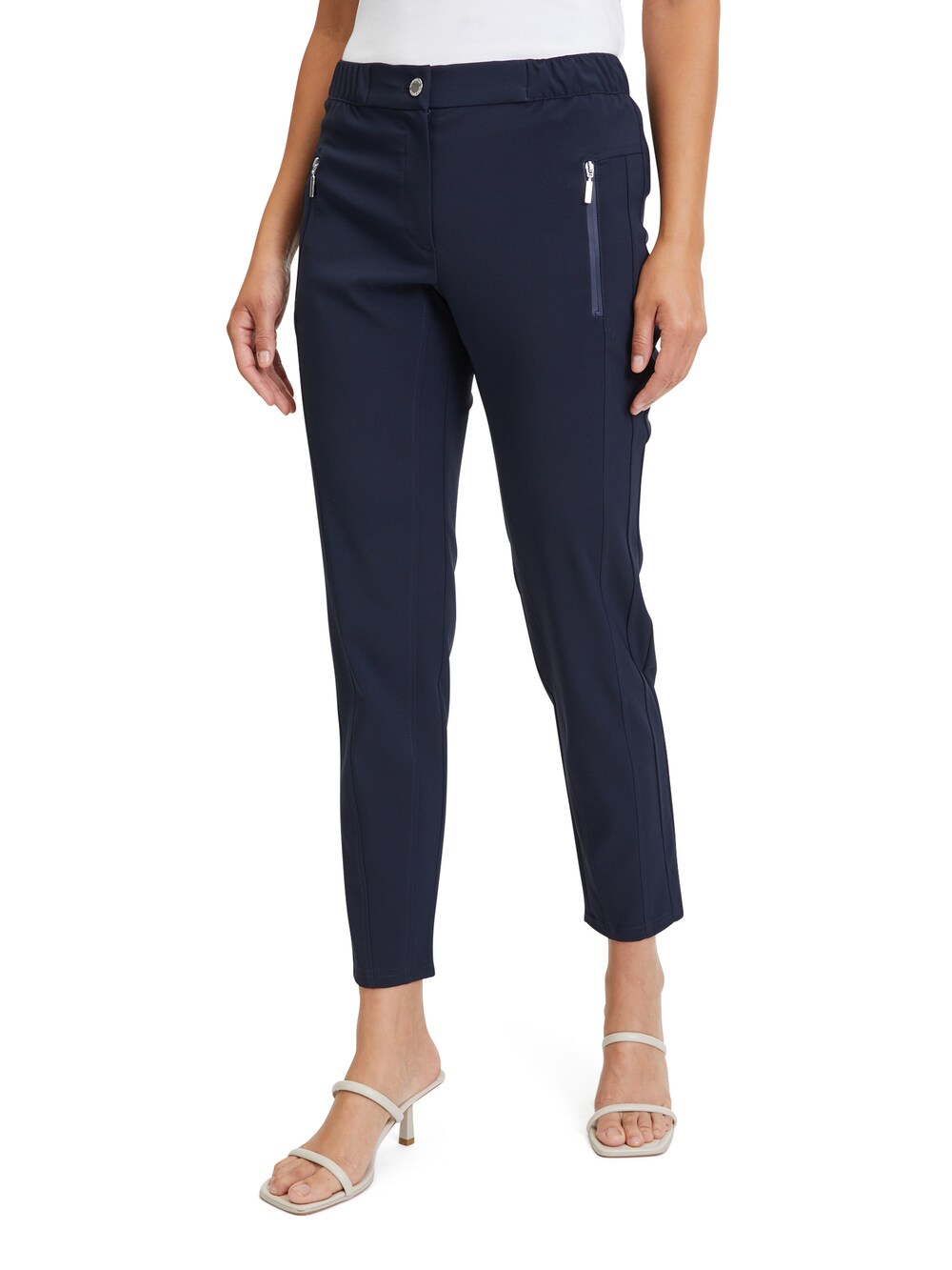 Betty Barclay slim trousers, navy