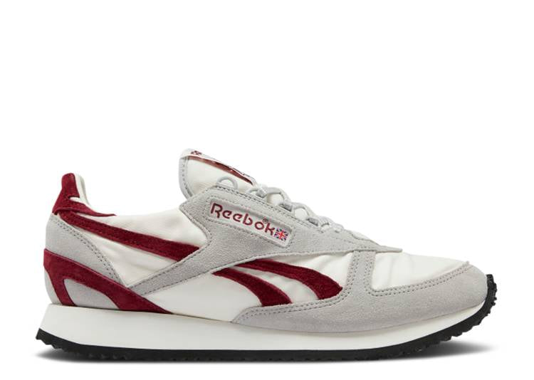 حذاء رياضي Reebok VICTORY G 'PURE GRAY CLASSIC BURGUNDY' باللون الرمادي