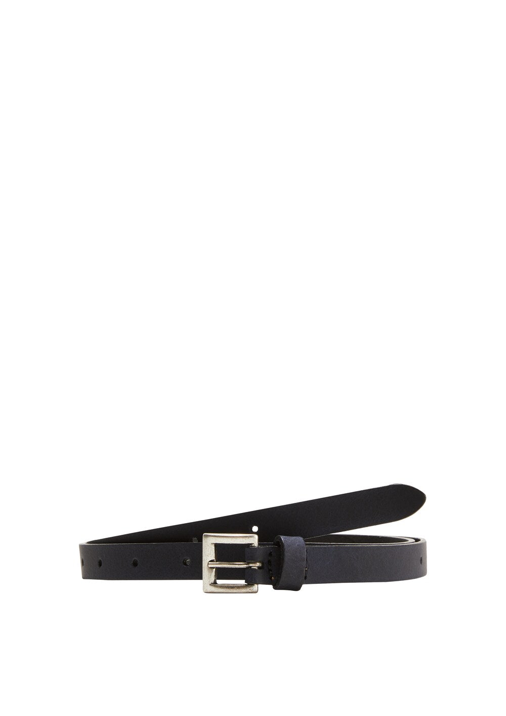 Sliver belt, dark blue