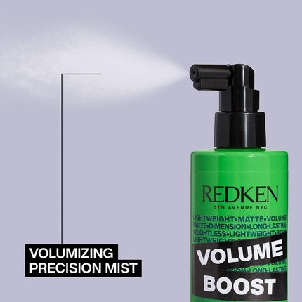 Volume Boost styling spray for long-lasting, tactile volume and smoothing hair 250 ml, Redken