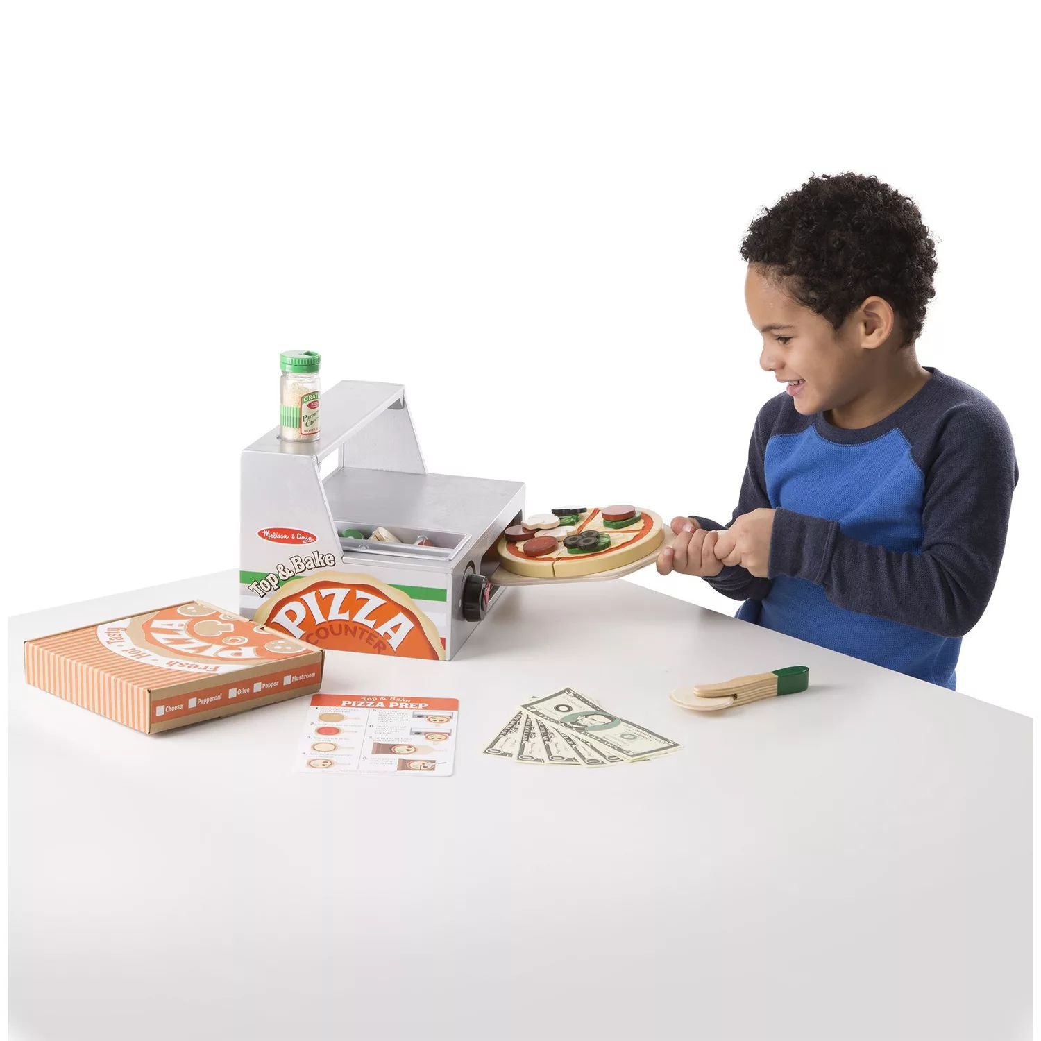 Melissa and Doug Top and Bake Pizza Courier Melissa & Doug