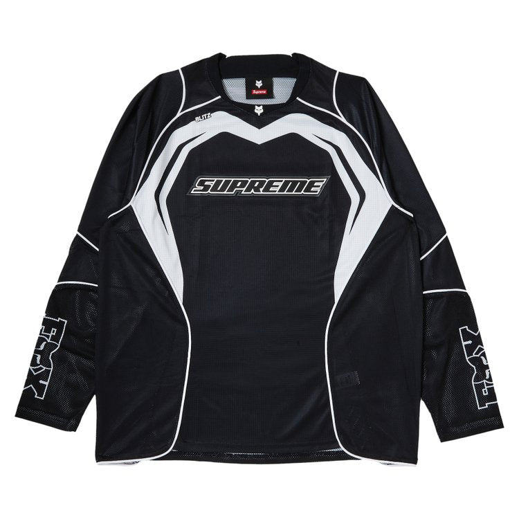 قميص Supreme x Fox Racing 'Black'، أسود