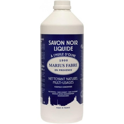 Savon Noir Liquide 1l for washing, Marius Fabre