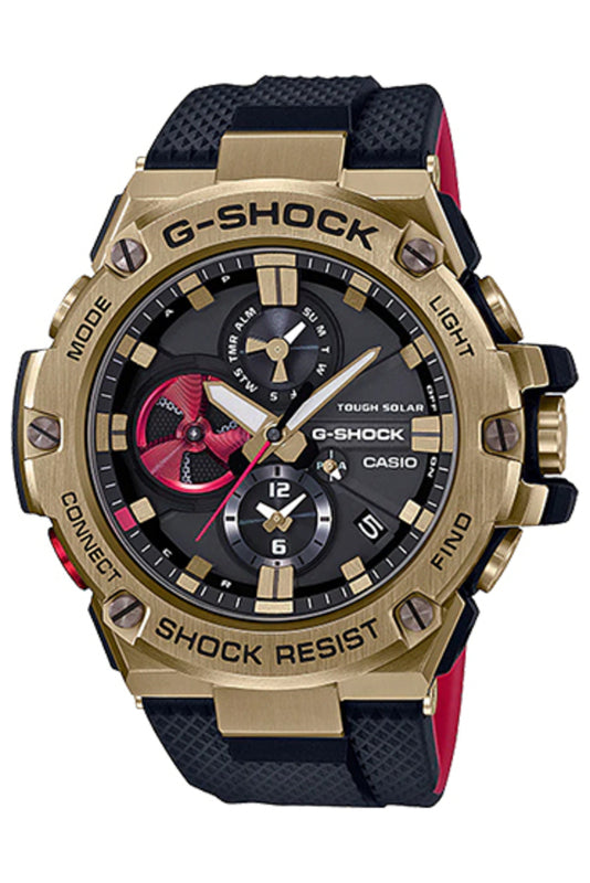 CASIO G-Shock G-Steel 'Black Gold' watch, black