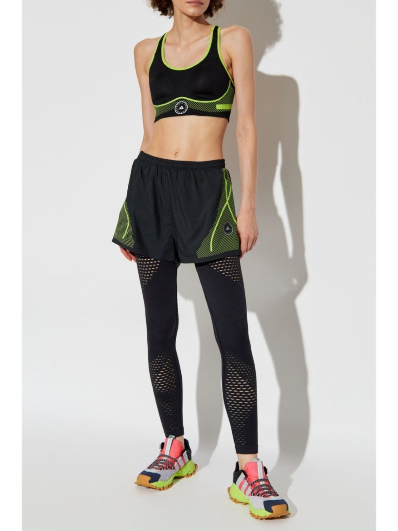 Adidas by Stella McCartney TruePace High Impact Sports Bra Black