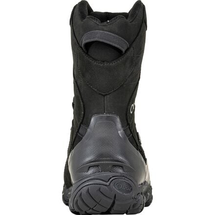 Insulated Bridger boots 10 inches B-Dry men's Oboz, color Black Sea