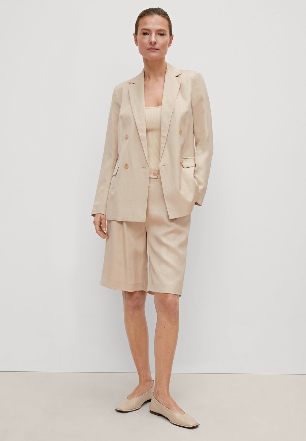 Blazer comma, beige