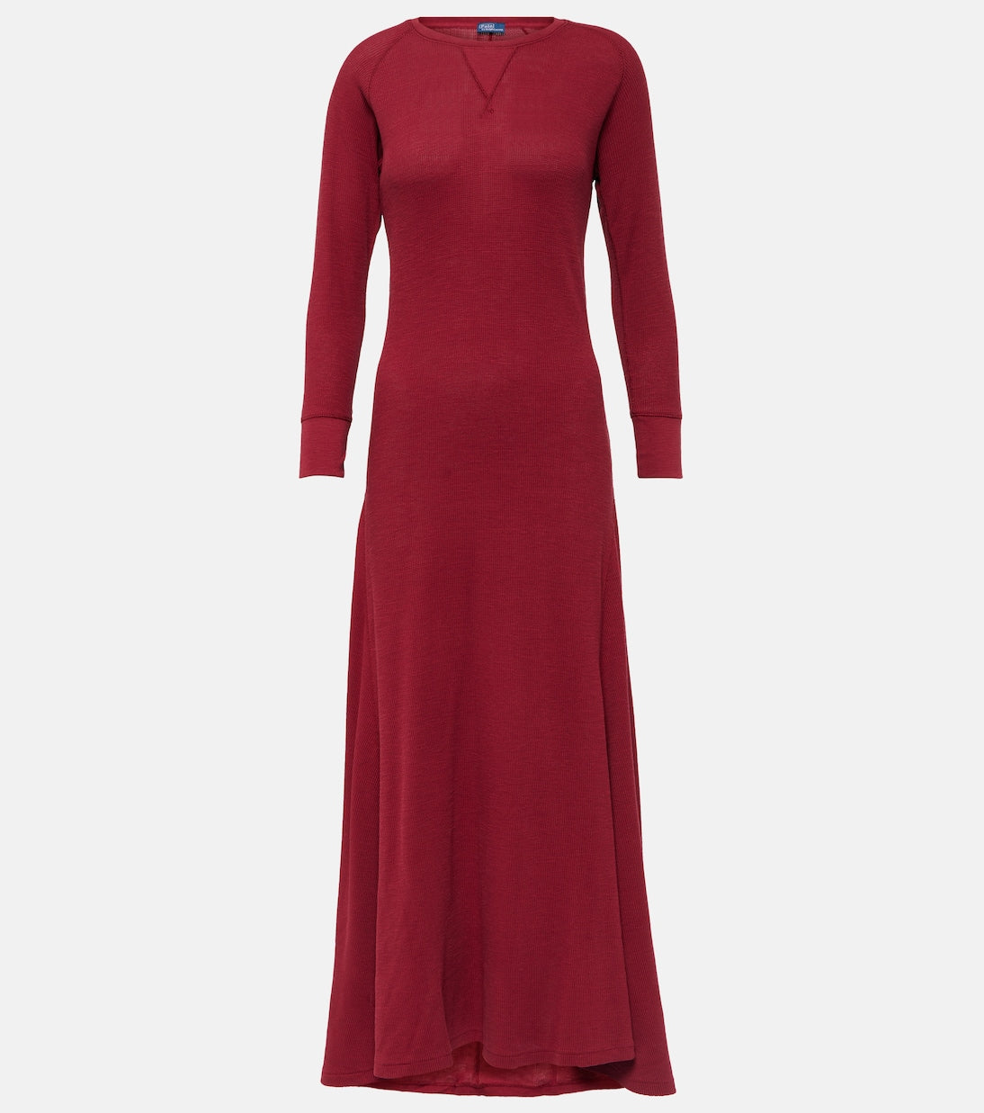 Polo Ralph Lauren cotton midi dress, red