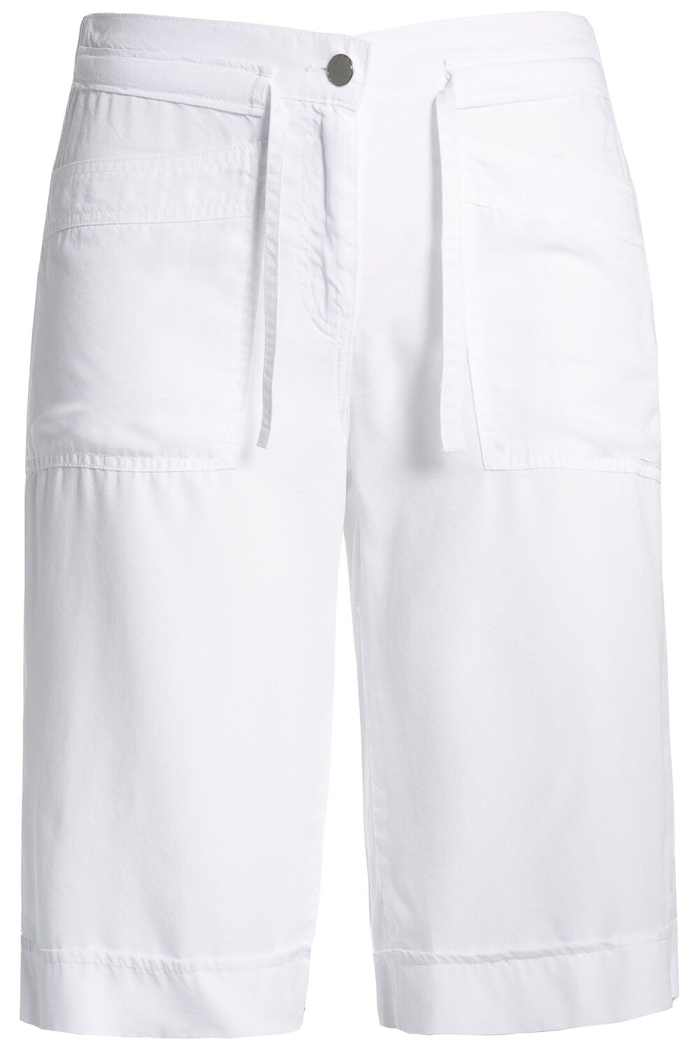 Regular trousers Ulla Popken, white