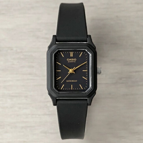 Watch CASIO Quartz Waterproof Black Analog, black