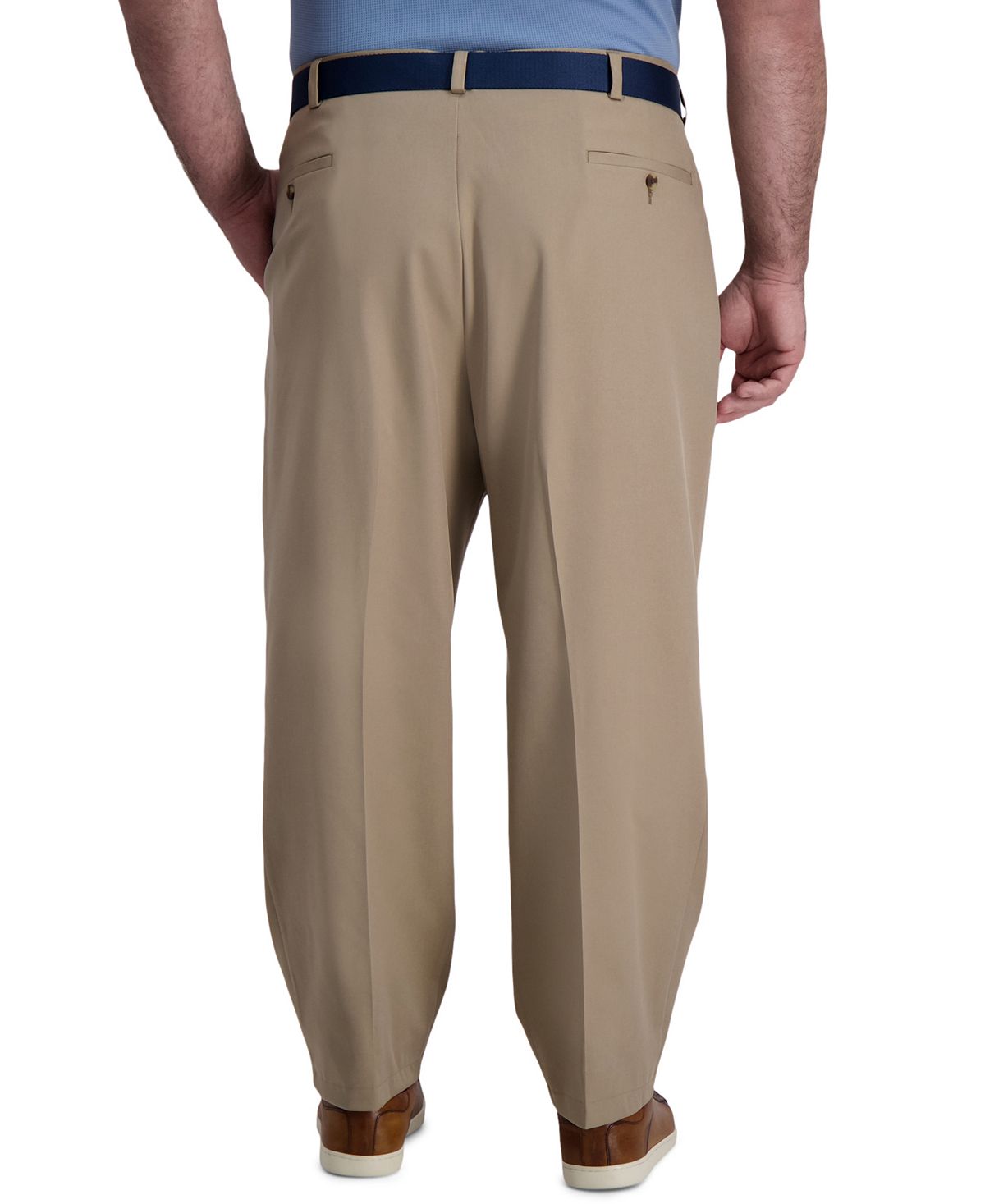 Big & Tall Cool Right Performance Flex Haggar Regular Fit Pleats