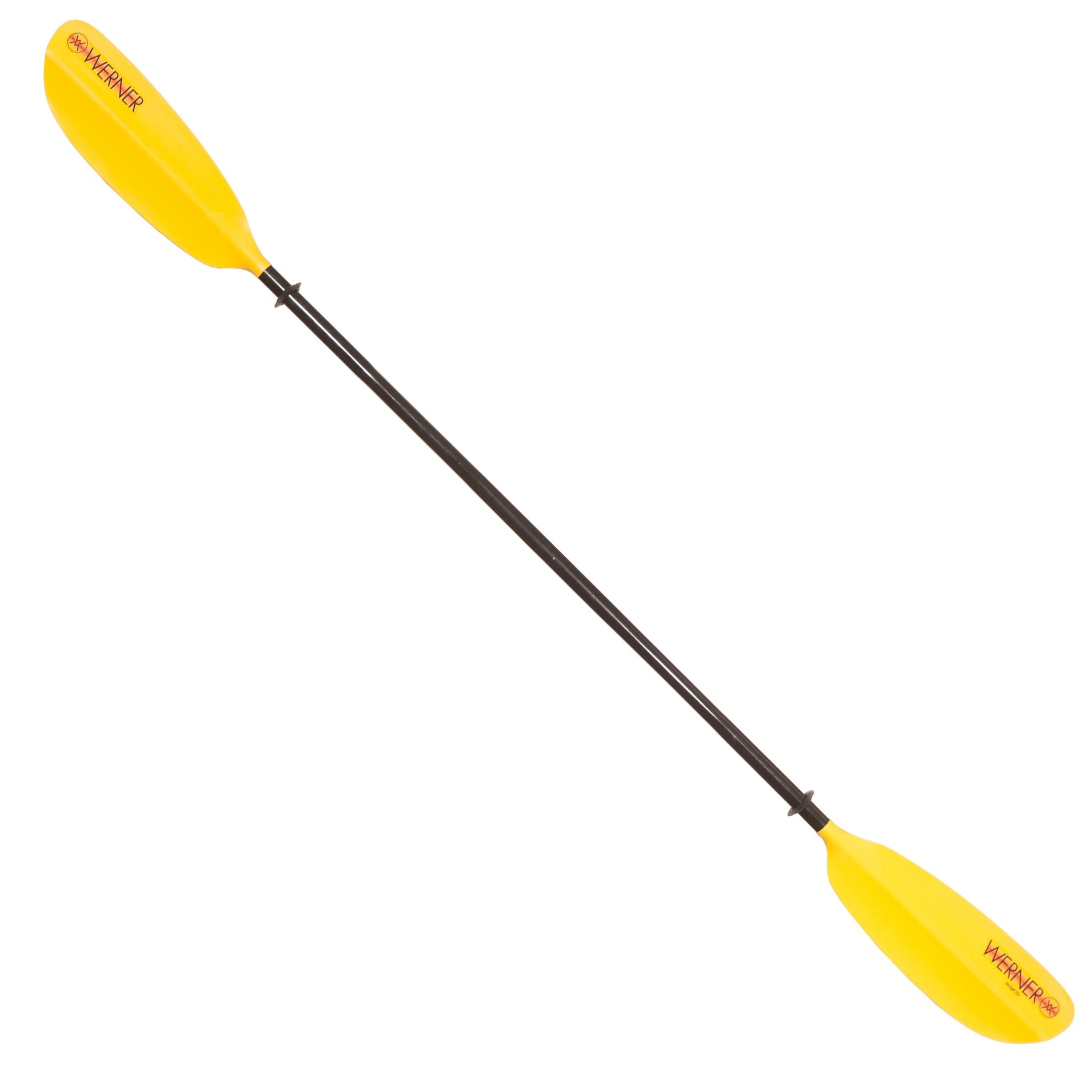 Two-piece Skagit FG Werner paddle, yellow